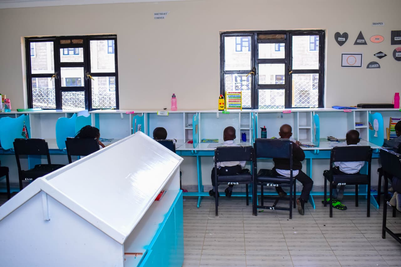 A class in junior school